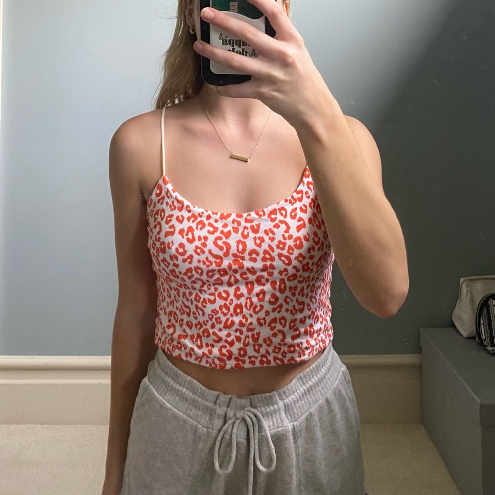 Pacsun cheetah print top